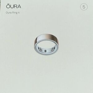 Oura Ring 4 Rose Gold, Size 5, Brand New